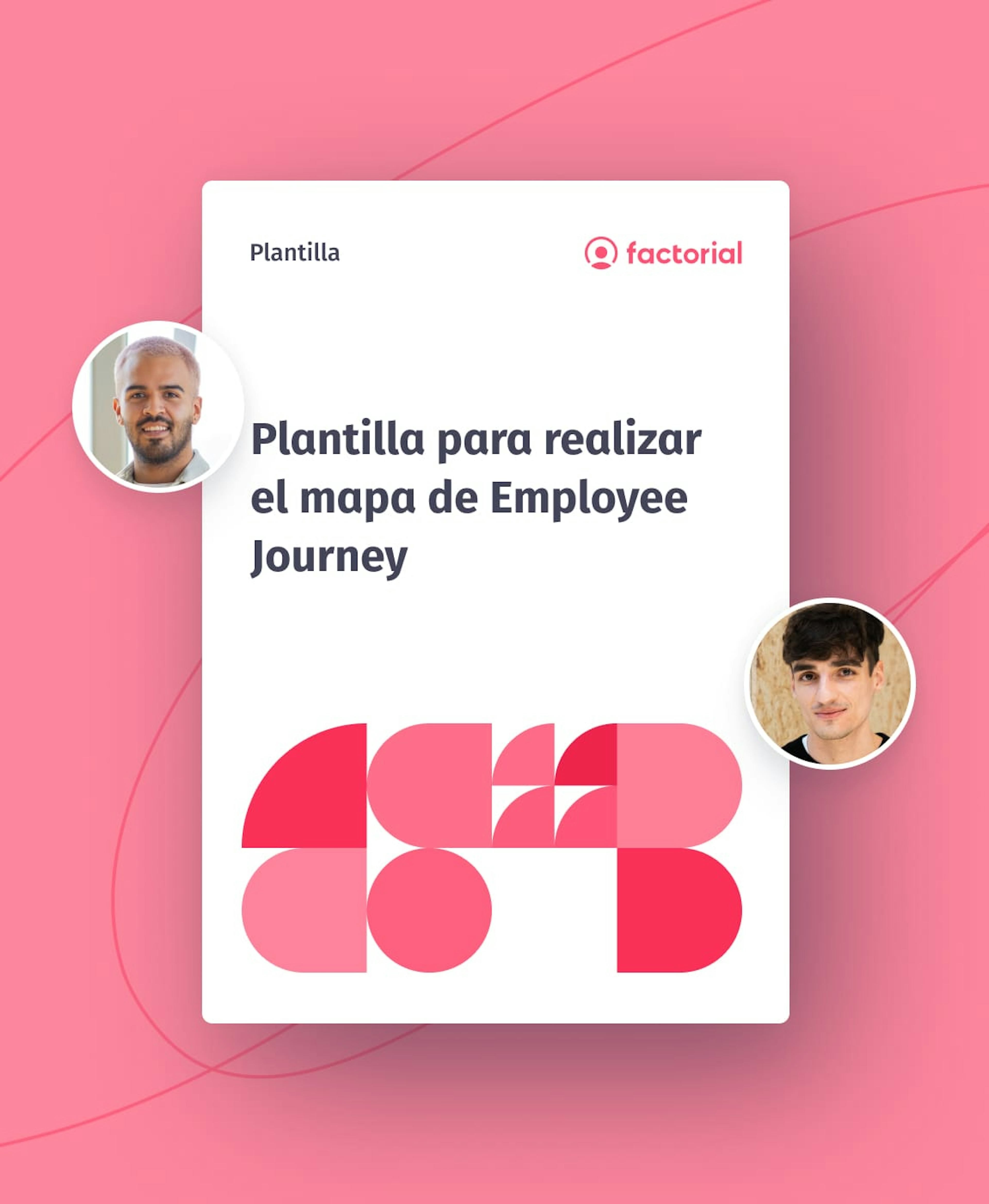 Plantilla para realizar el mapa de Employee Journey