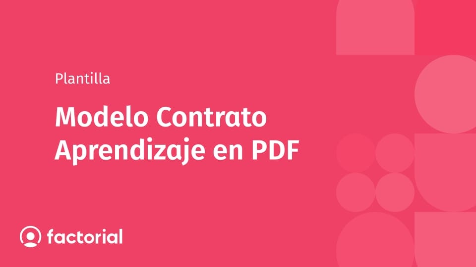 Modelo Contrato Aprendizaje en PDF