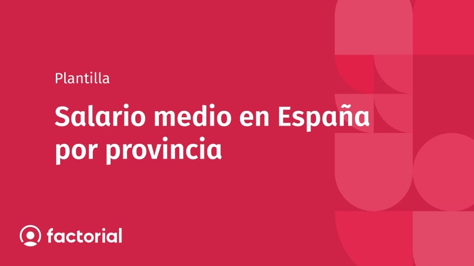 Salario medio en España por provincia Salario medio en España por provincia