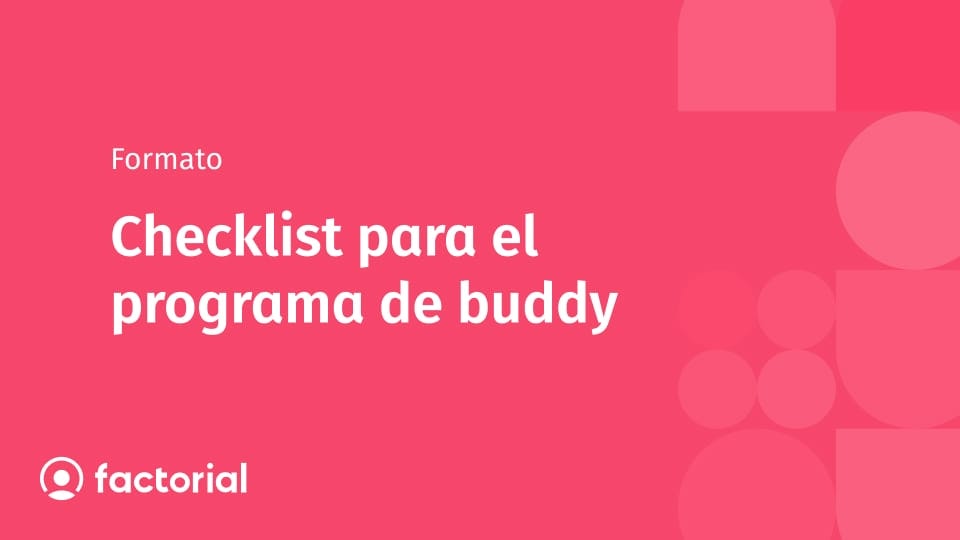 Checklist para el programa de buddy