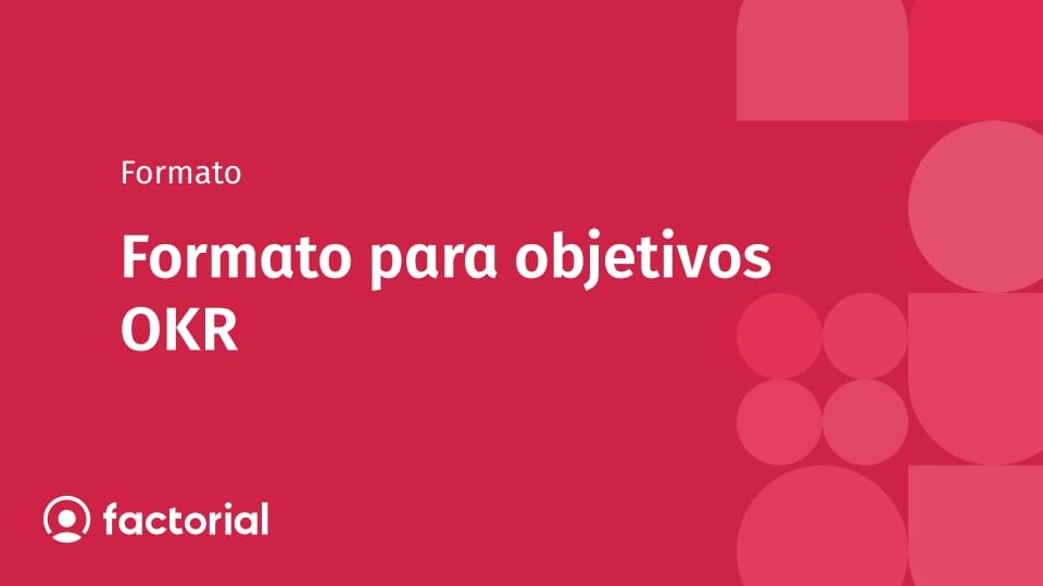 Formato para objetivos OKR Formato para objetivos OKR