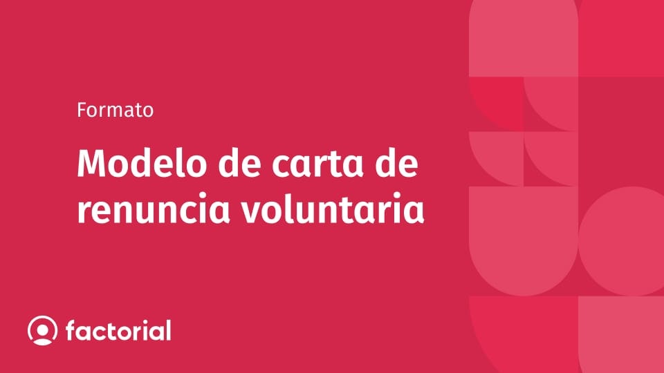 Modelo de carta de renuncia voluntaria