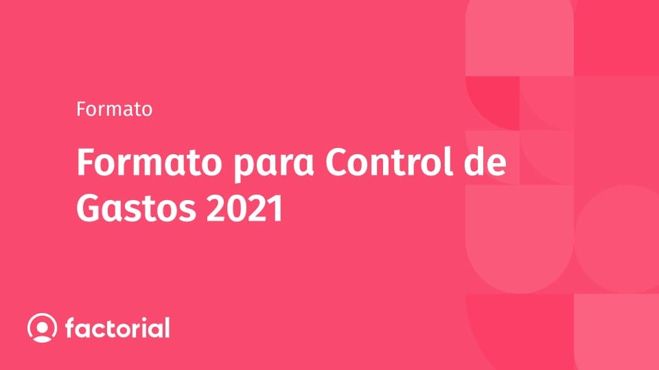 Formato para Control de Gastos 2021