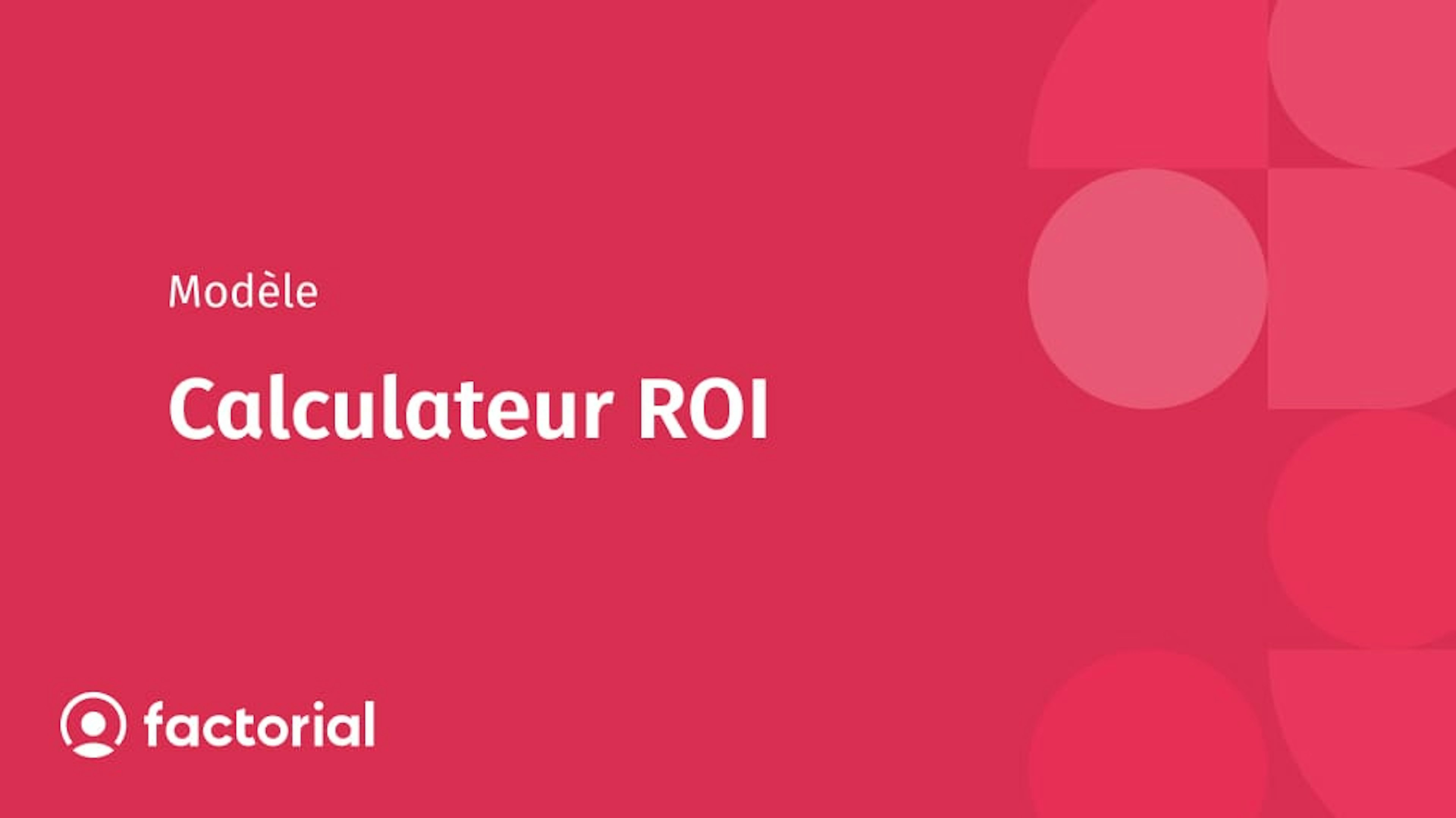 Calculateur ROI