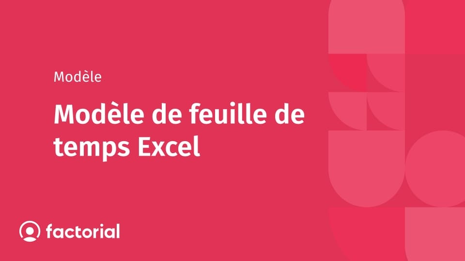 Modèle de feuille de temps Excel