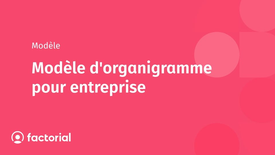 Modèle d'organigramme pour entreprise Modèle d'organigramme pour entreprise