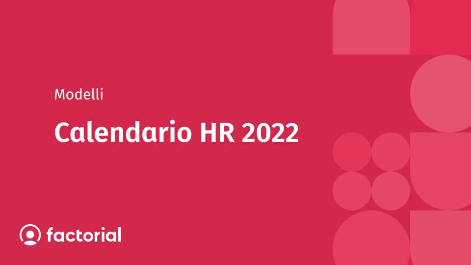 Calendario HR 2022
