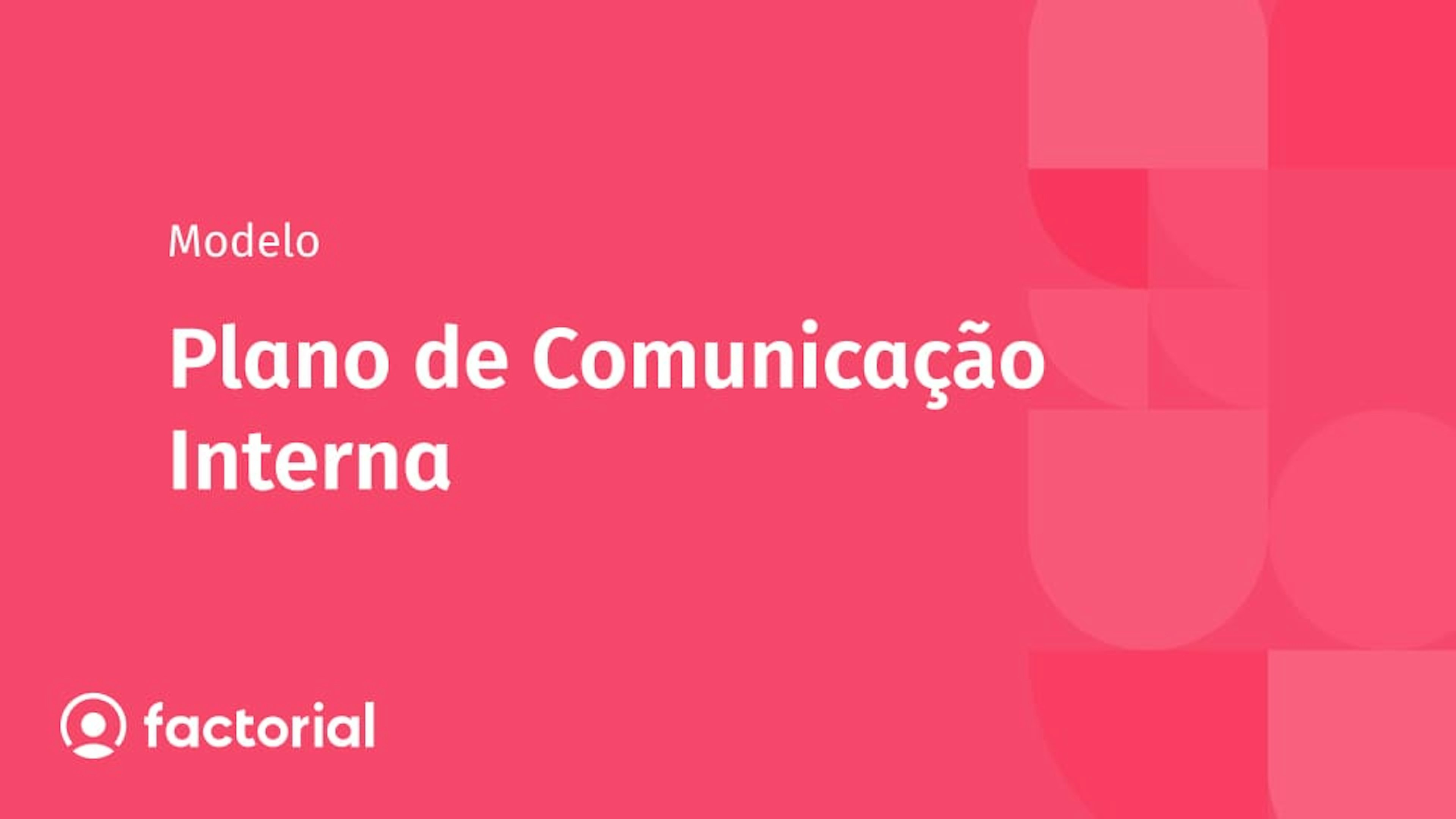 Plano de Comunicação Interna