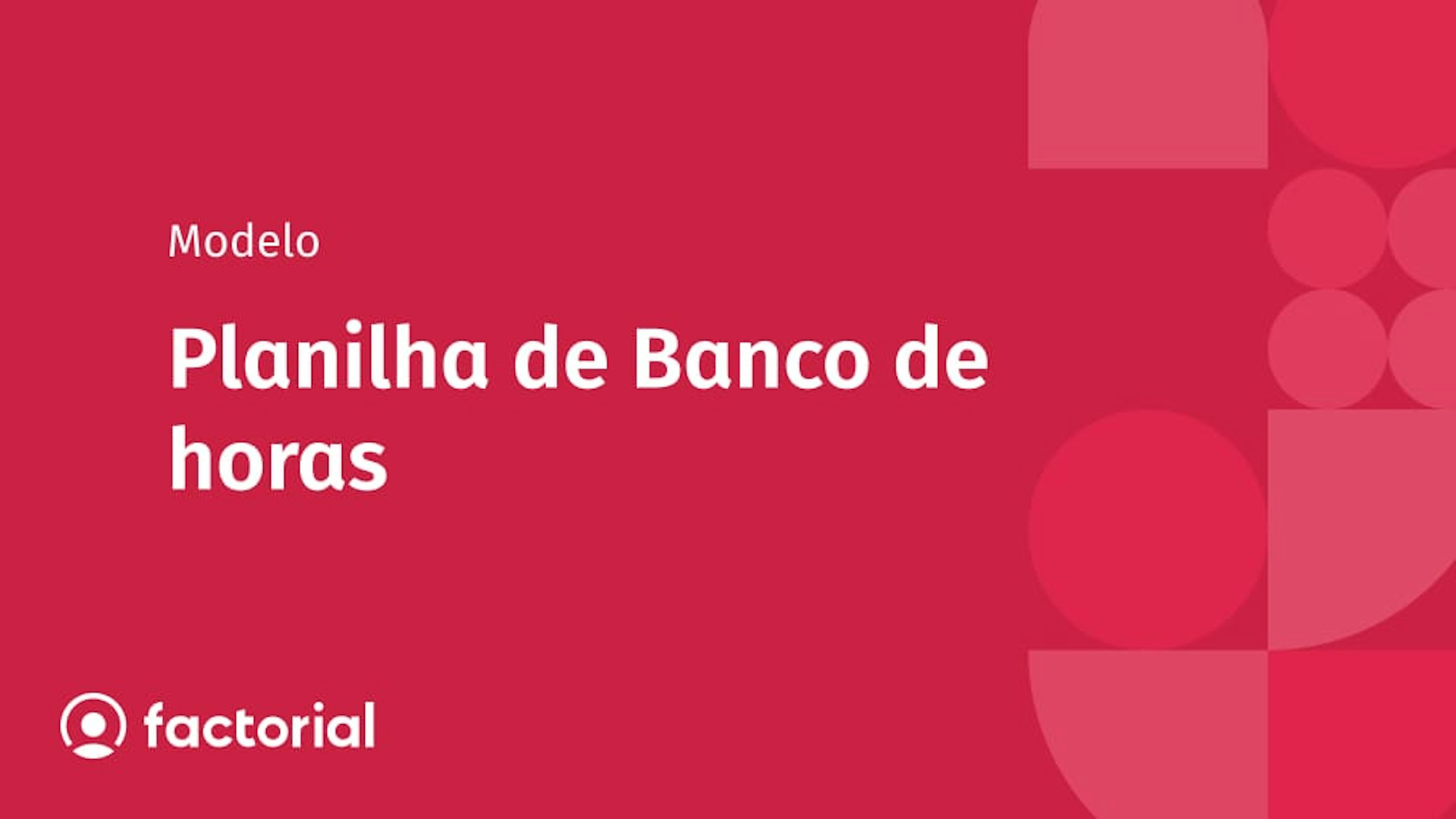 Planilha de Banco de horas