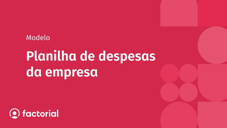 Planilha de despesas da empresa