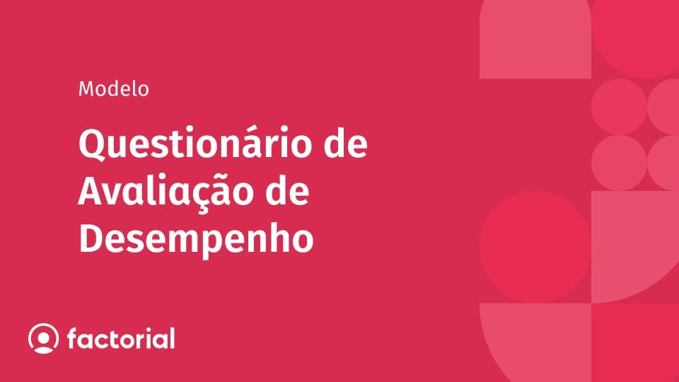 Questionário de Avaliação de Desempenho