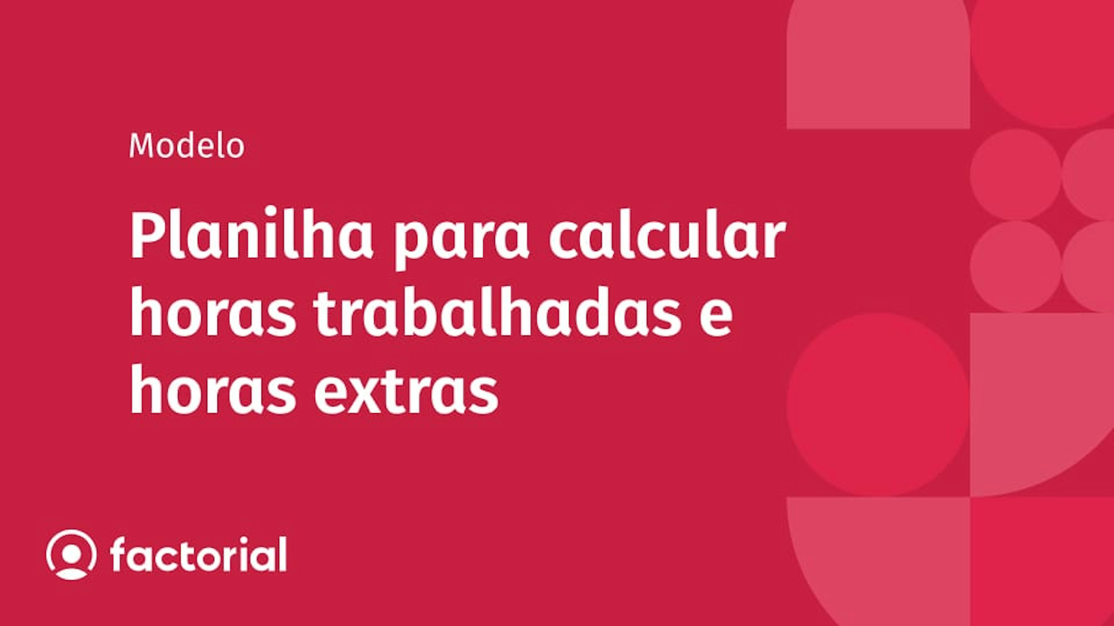 Planilha para calcular horas trabalhadas e horas extras