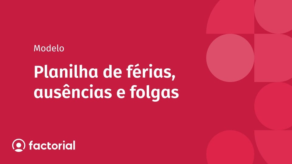 Planilha de férias, ausências e folgas Planilha de férias, ausências e folgas
