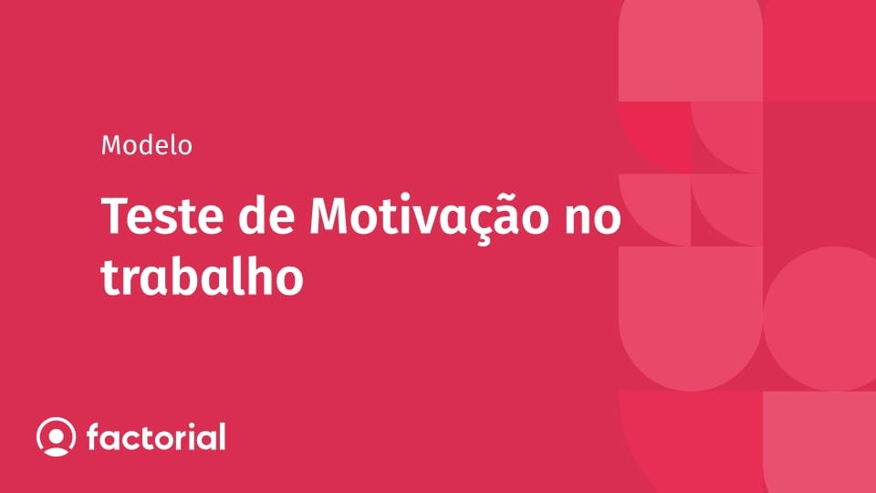 Teste de Motivação no trabalho