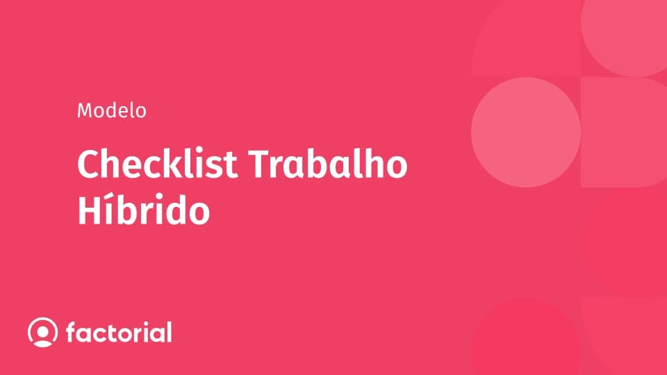 Checklist Trabalho Híbrido Checklist Trabalho Híbrido