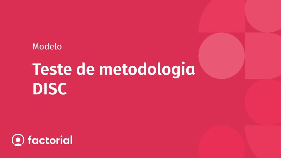 Teste de metodologia DISC Teste de metodologia DISC
