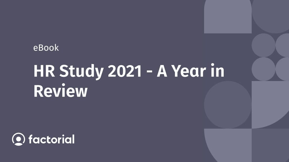 HR Study 2021 - A Year in Review HR Study 2021 - A Year in Review