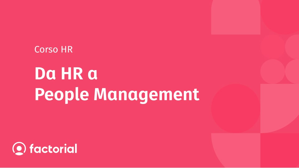 Da HR a People Management
