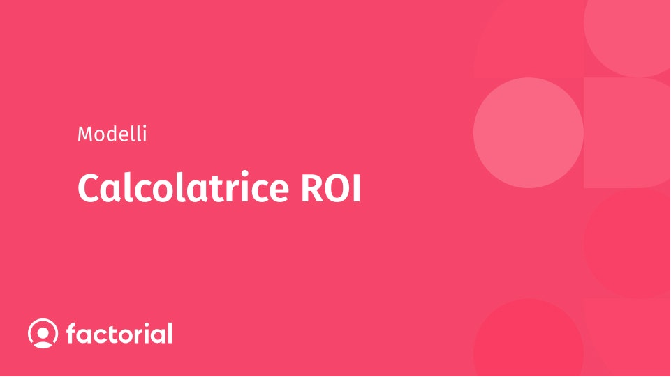 calcolatrice roi