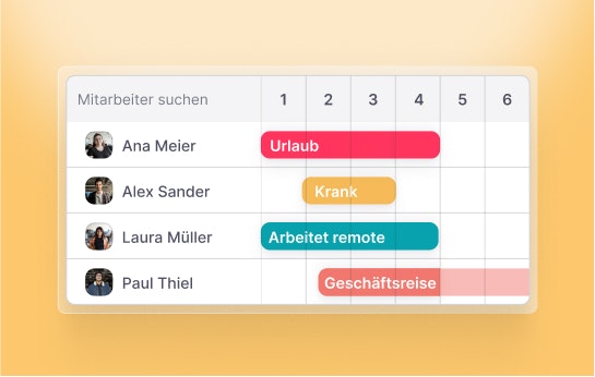 Abwesenheitsverwaltung-HR-Software Abwesenheitsverwaltung-HR-Software