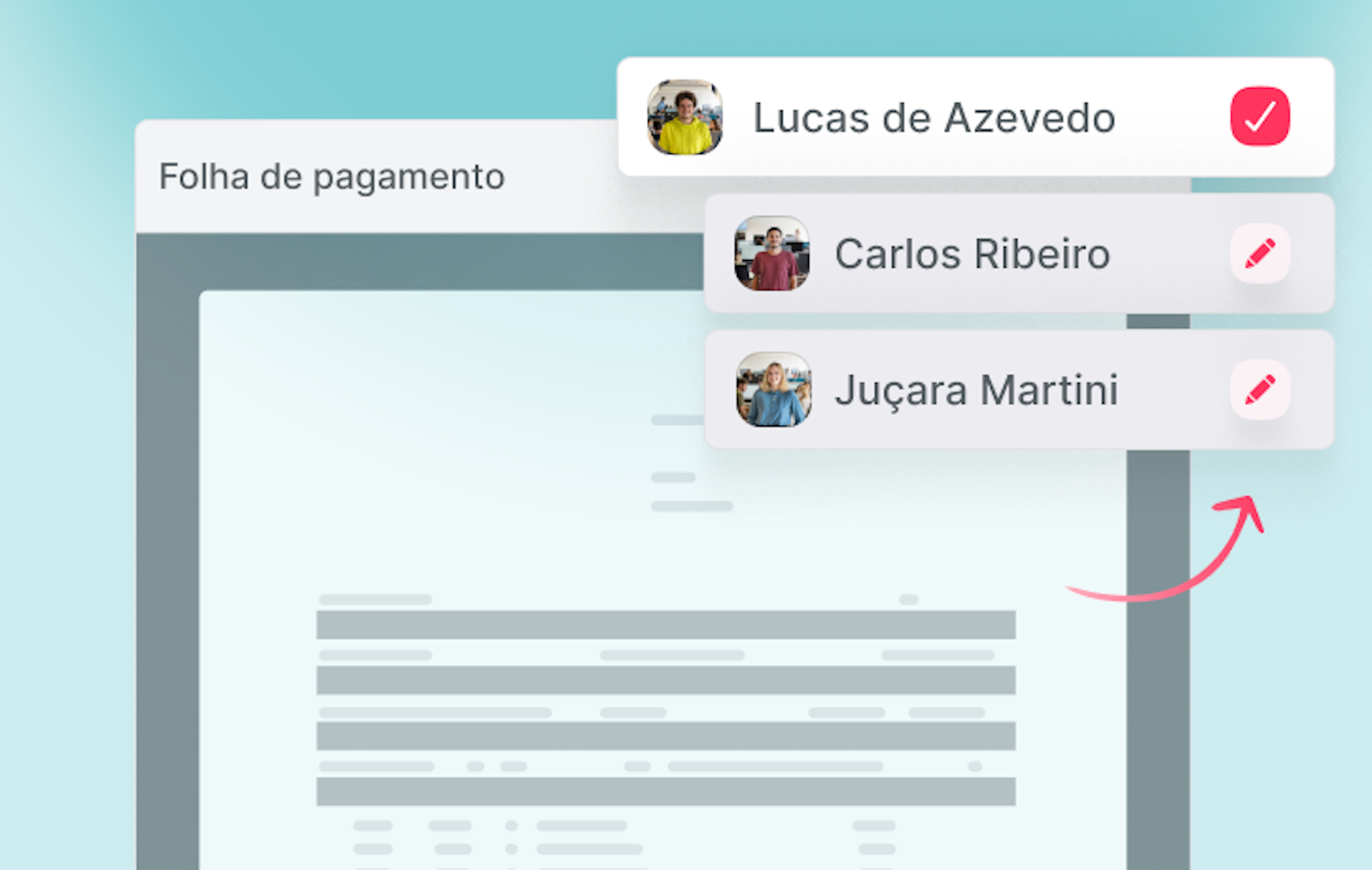 Gestão da folha de pagamento