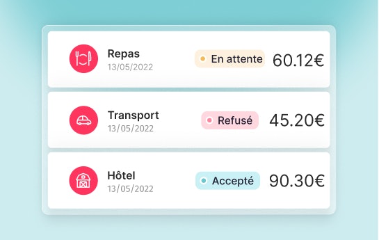 gestion des notes de frais