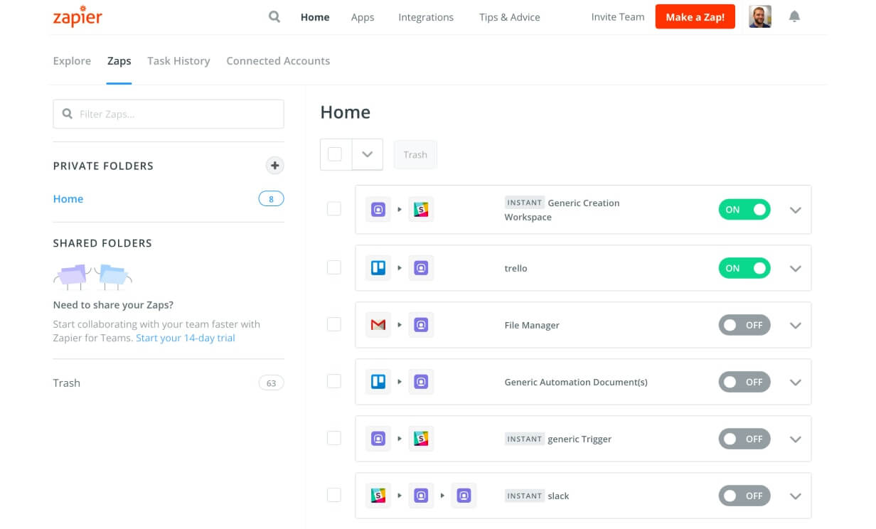 zapier screenshot