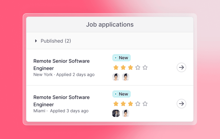 recruitment job application recruitment job application
