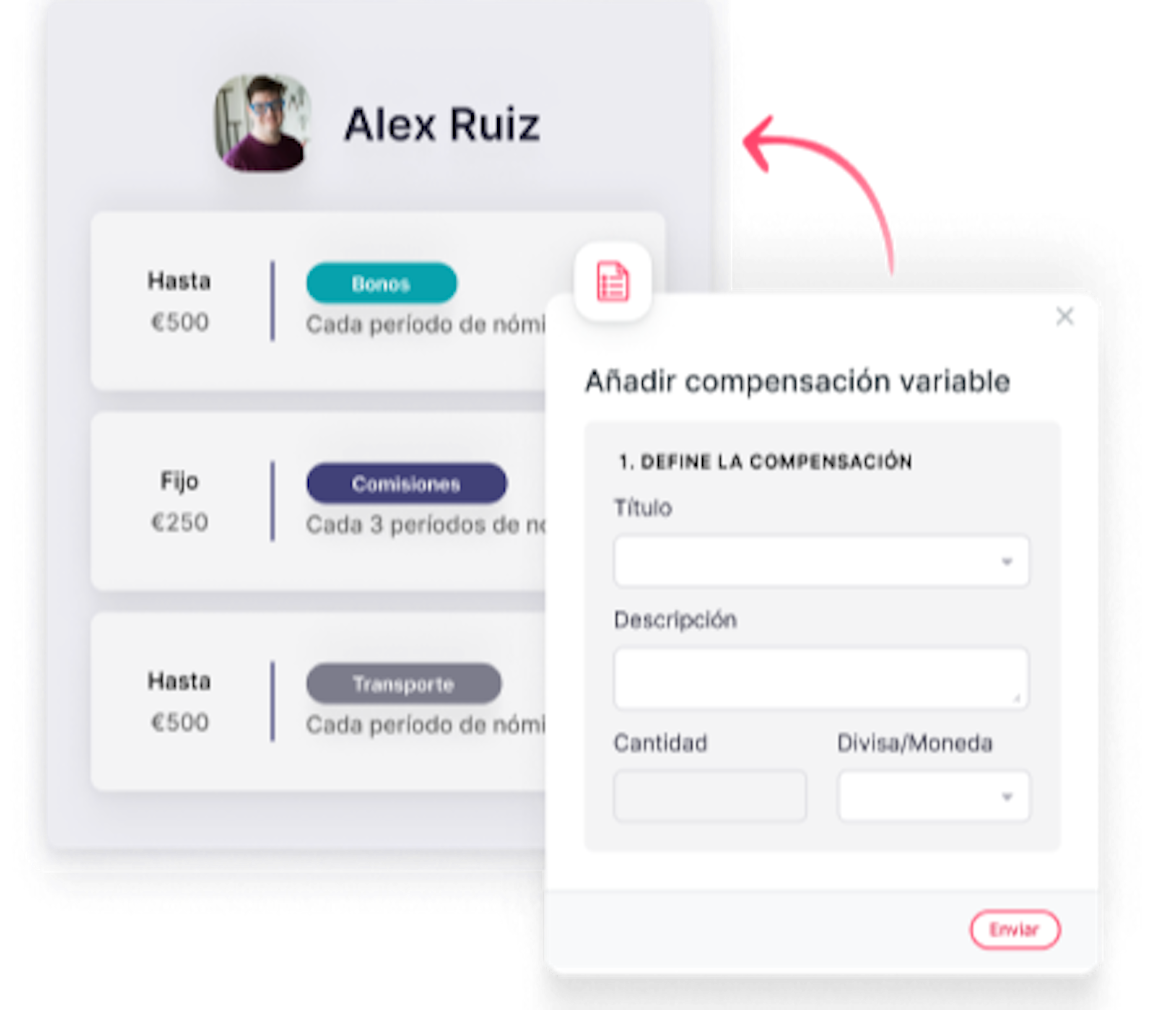 gestion de finanzas y gastos con la nómina
