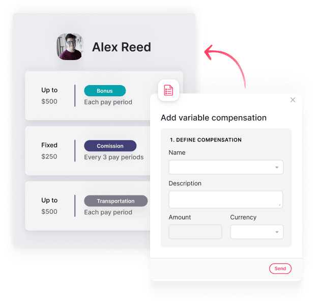 Variable compensation Variable compensation