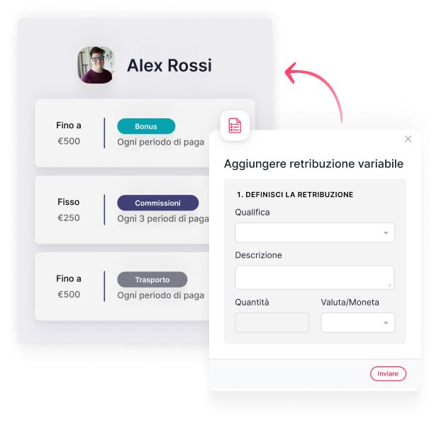 Gestione della retribuzione variabile con Factorial