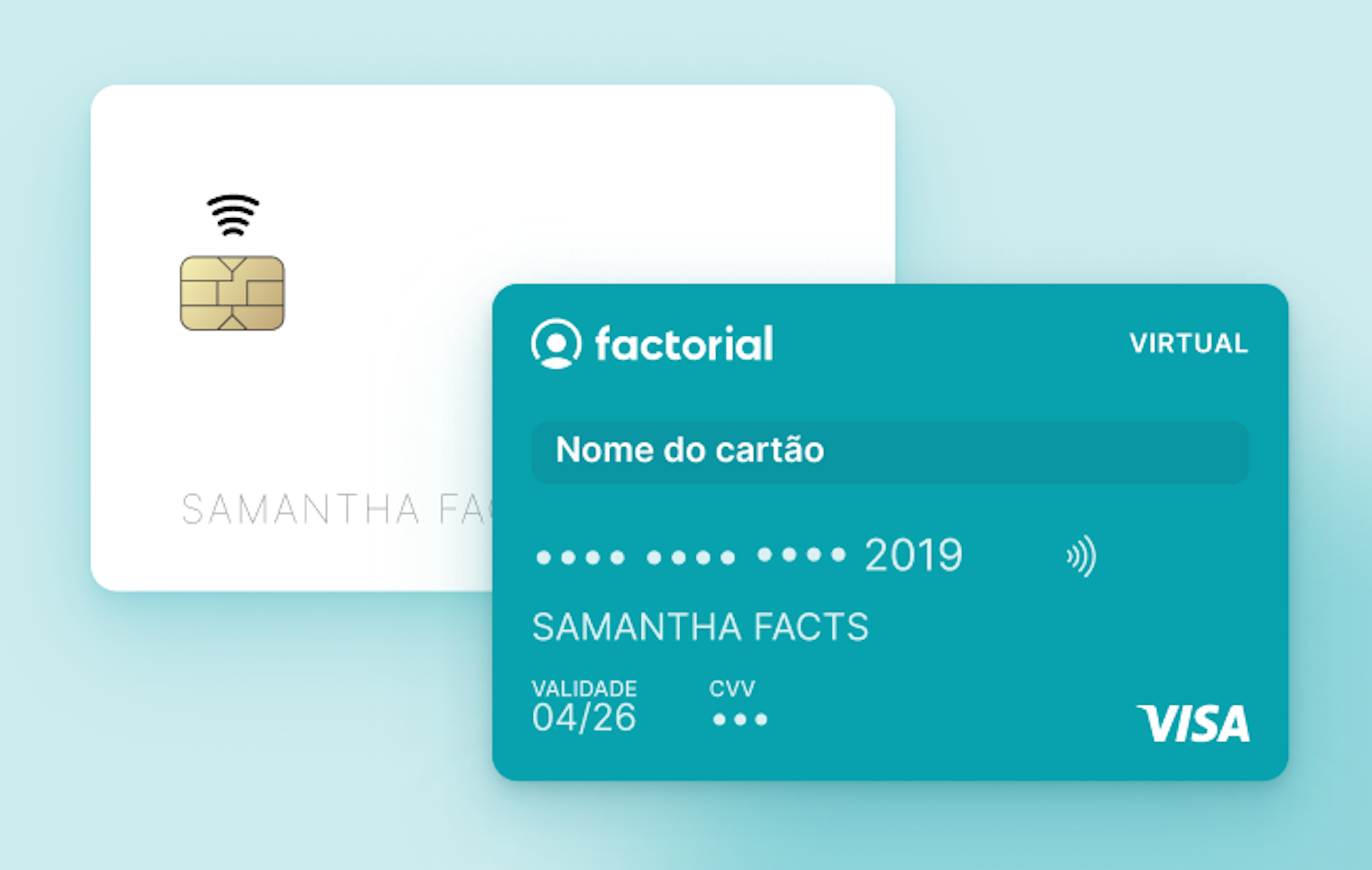 cartões factorial