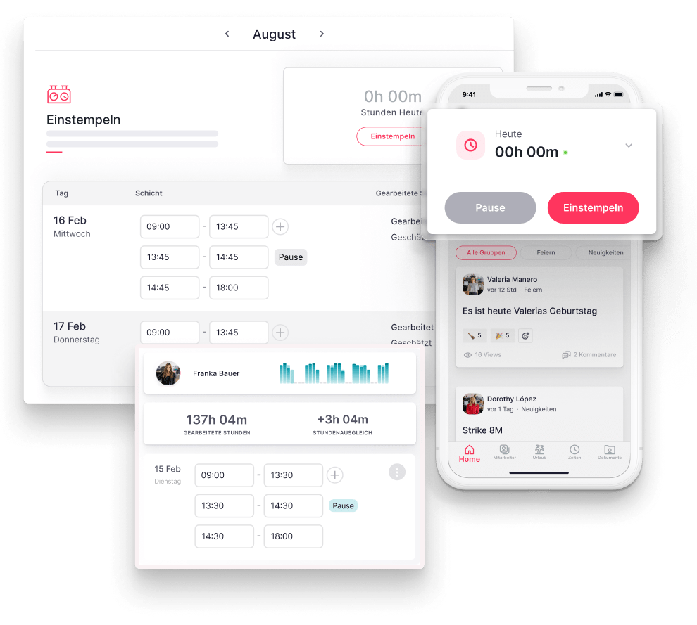 Arbeitszeiterfassung Arbeitszeiterfassung App