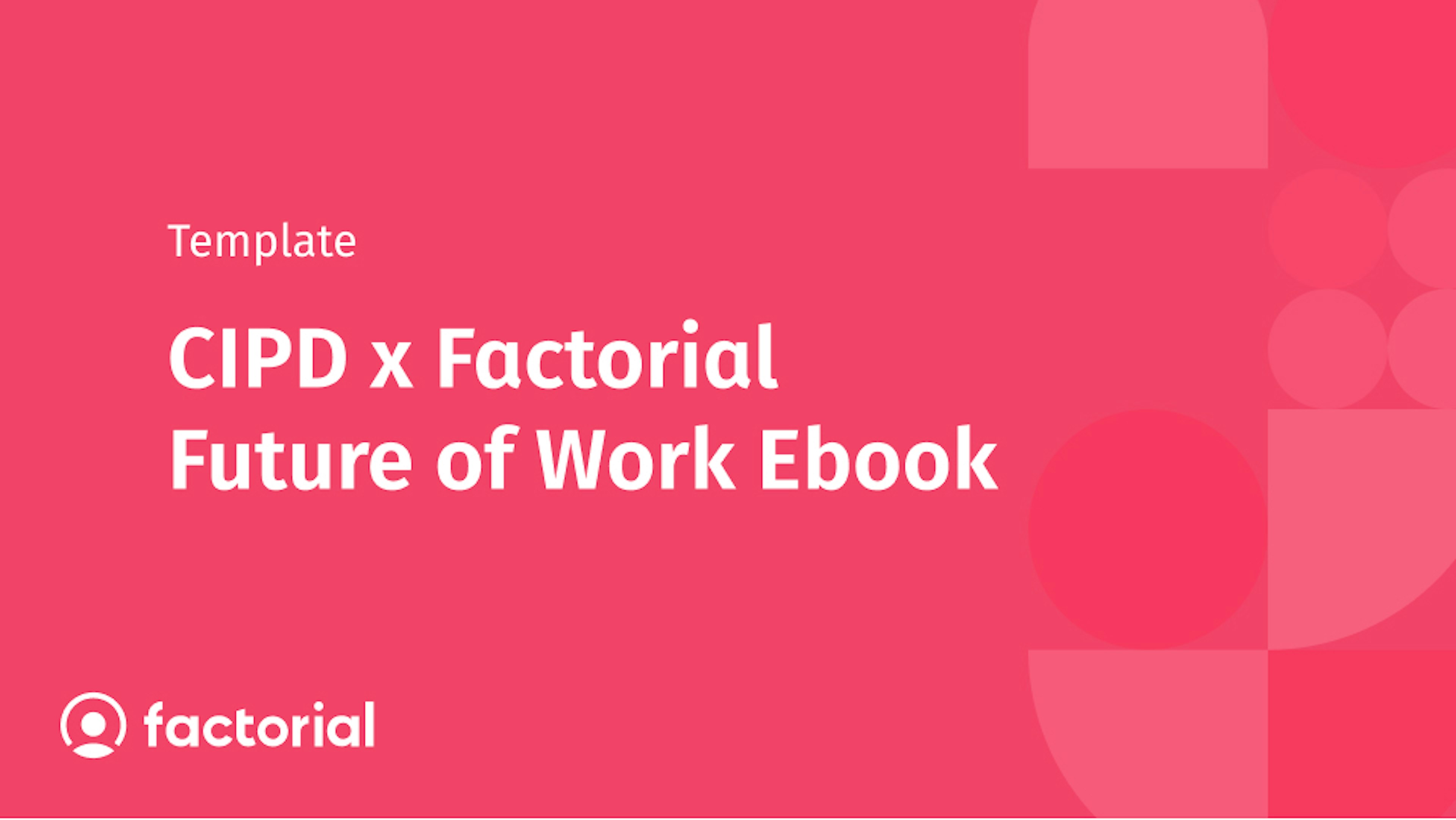 CIPD x Factorial Ebook to download
