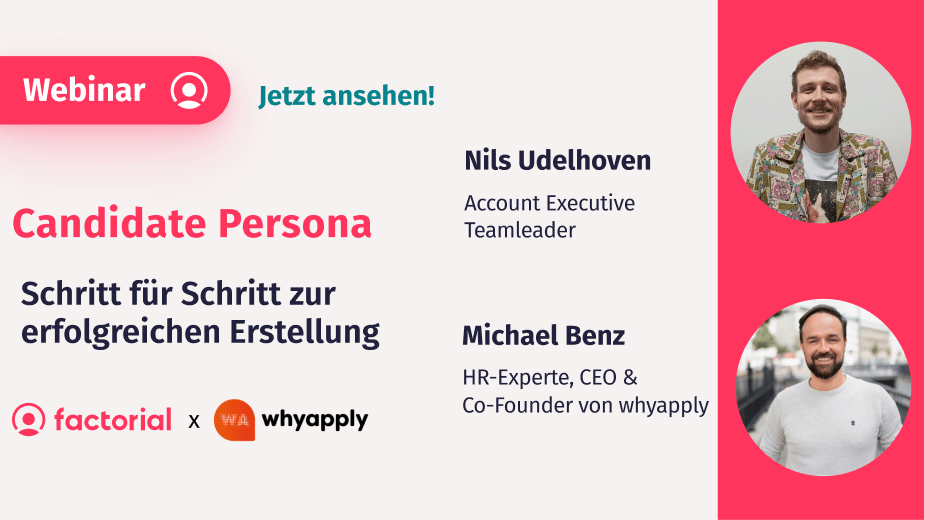 Webinar mit Michael Benz Michael Benz hat am 28.06.2023 ein Webinar mit Factorial gehalten.