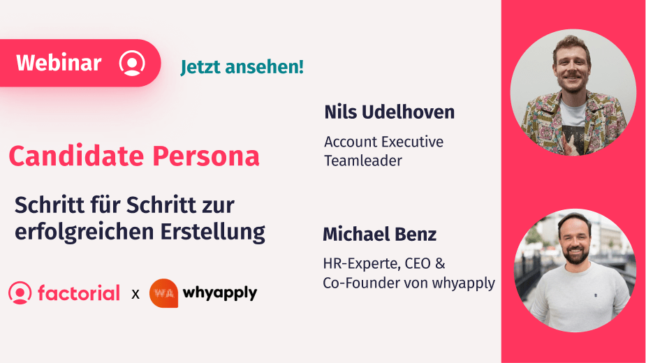 Michael Benz hat am 28.06.2023 ein Webinar mit Factorial gehalten.