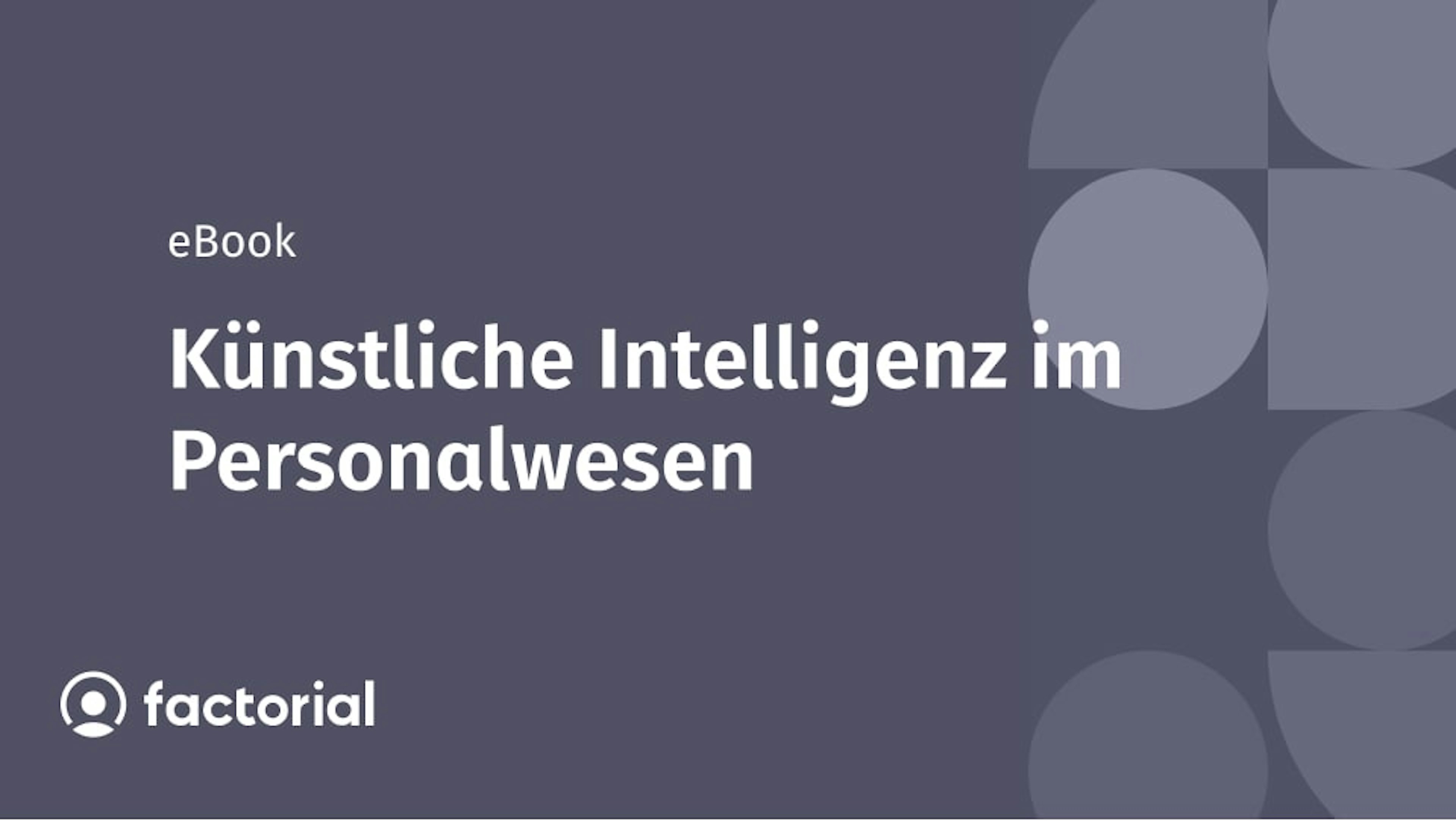 HR eBook Künstliche Intelligenz im Personalwesen