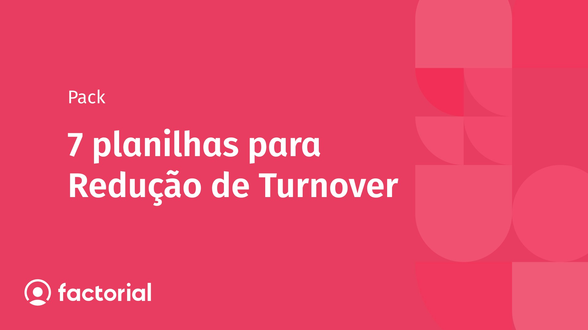 redução de turnover