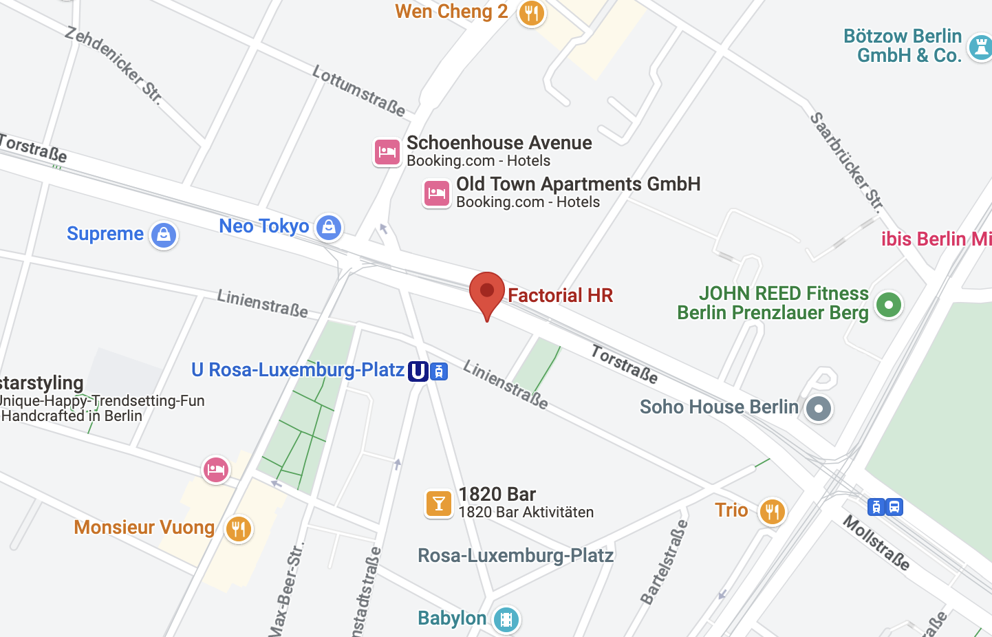 Büro in Berlin Lernen Sie unser Büro in Berlin kennen