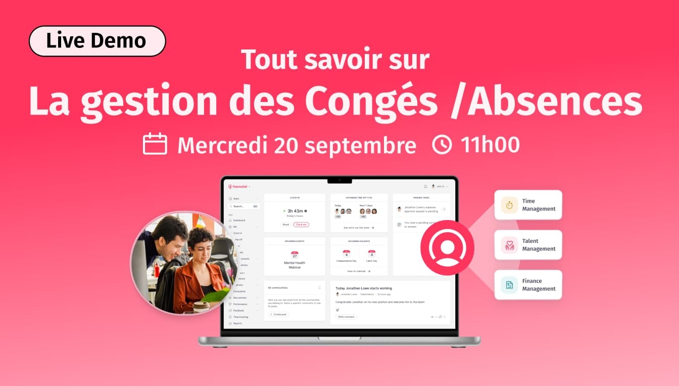 Live demo congés