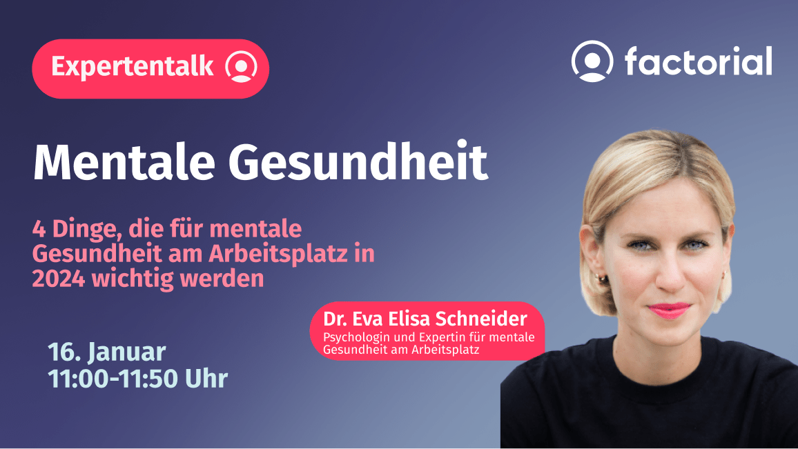 Webinar zur mentalen Gesundheit Webinar zur mentalen Gesundheit in Unternehmen
