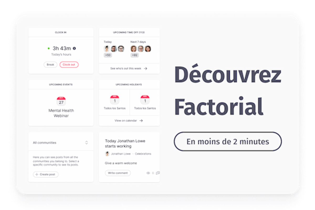 Découvrez Factorial
