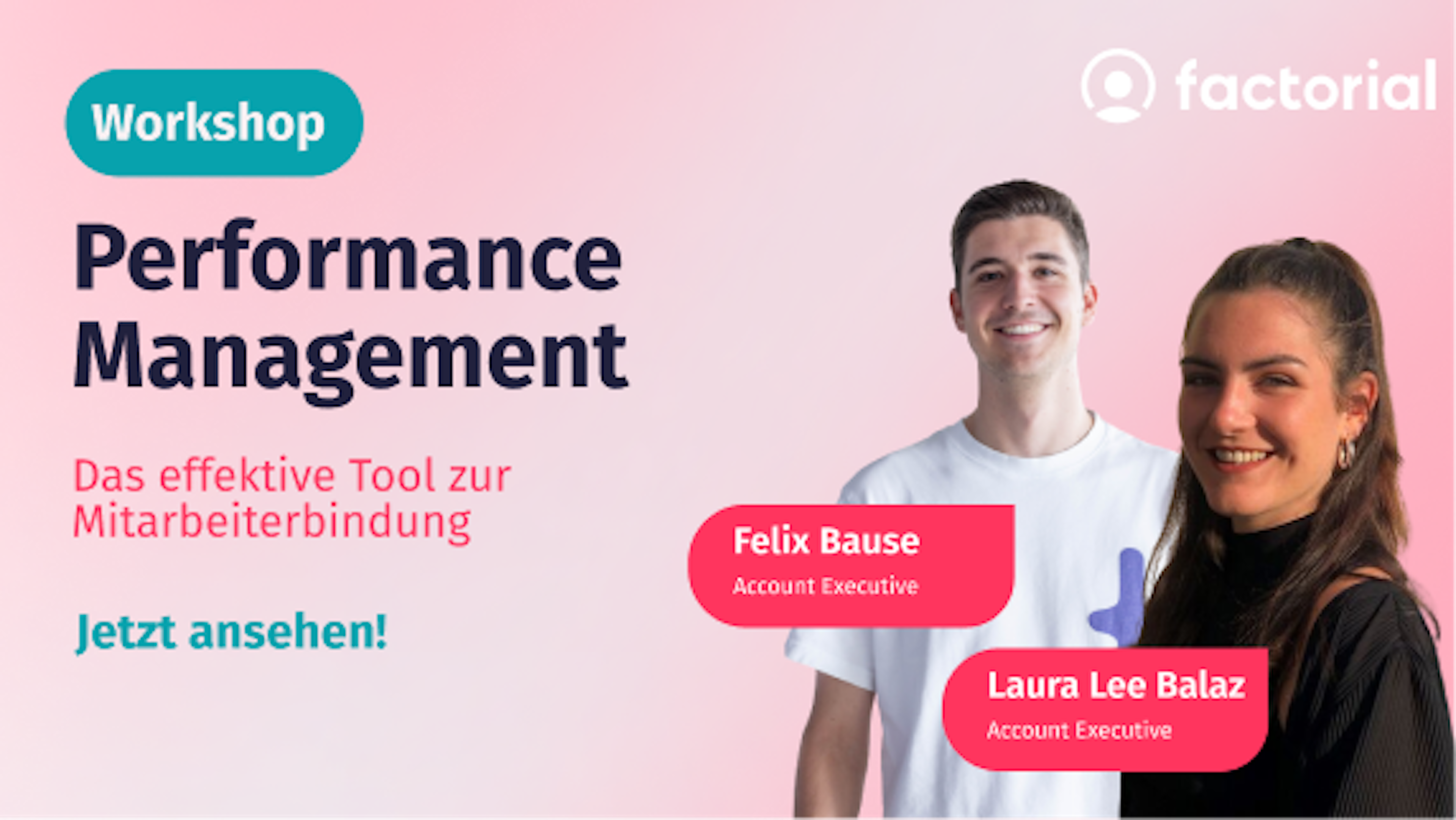 In diesem Webinar erfahren Sie mehr darüber, welche Möglichkeiten  Performance Management im Unternehmen bietet.