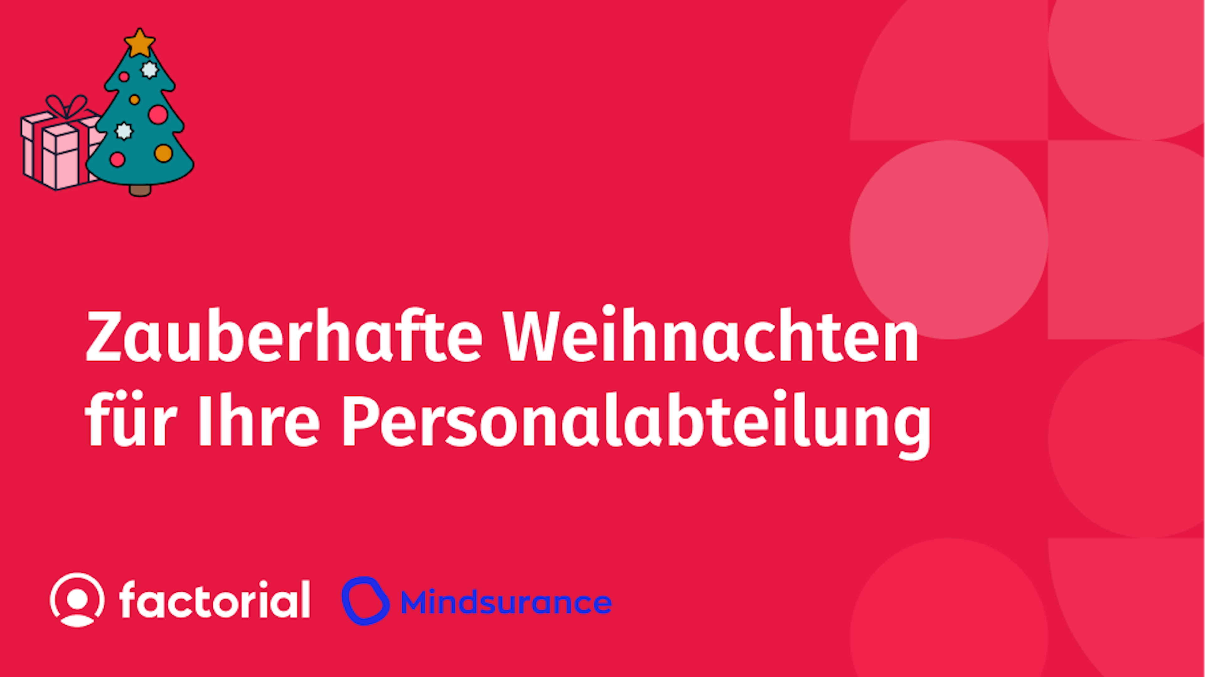 Weihnachten in der Personalabteilung