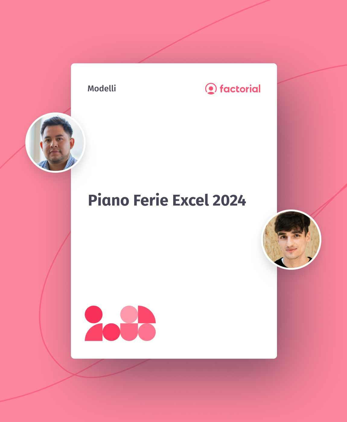 Piano Ferie Excel 2024 Factorial, scaricalo gratis