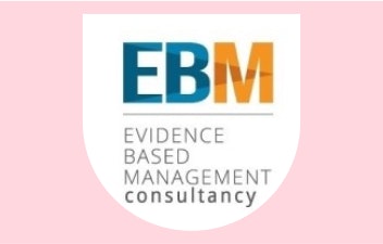 Logo EBM, Evidence Based Management Consultancy, Guida HR 2024 di Factorial