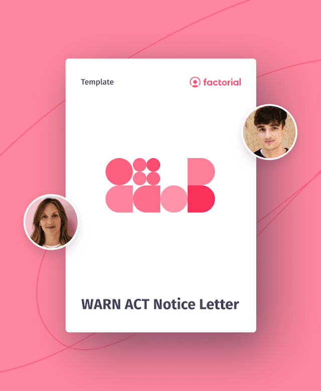 Download your WARN ACT Notice Letter Template - Factorial