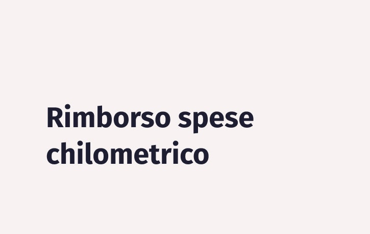 Articolo di blog che spiega il rimborso spese chilometrico