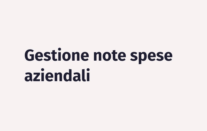 Articolo di blog che parla della gestione delle note spese