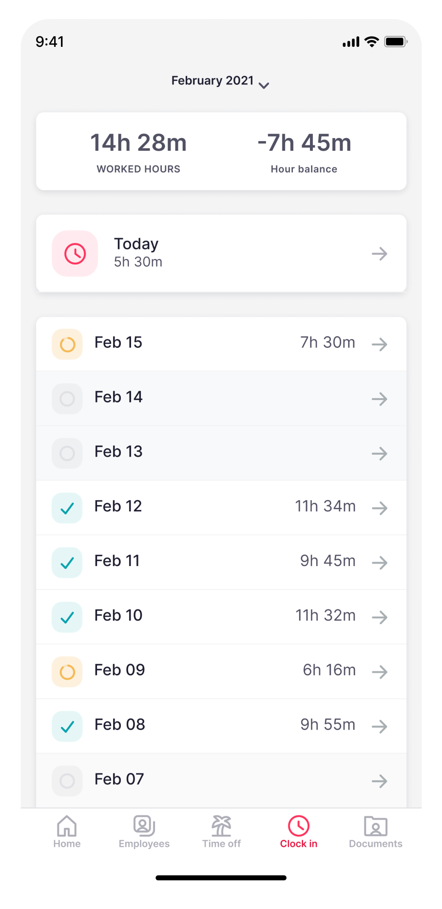 factorial hr software time tracking